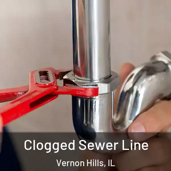  Clogged Sewer Line Vernon Hills, IL
