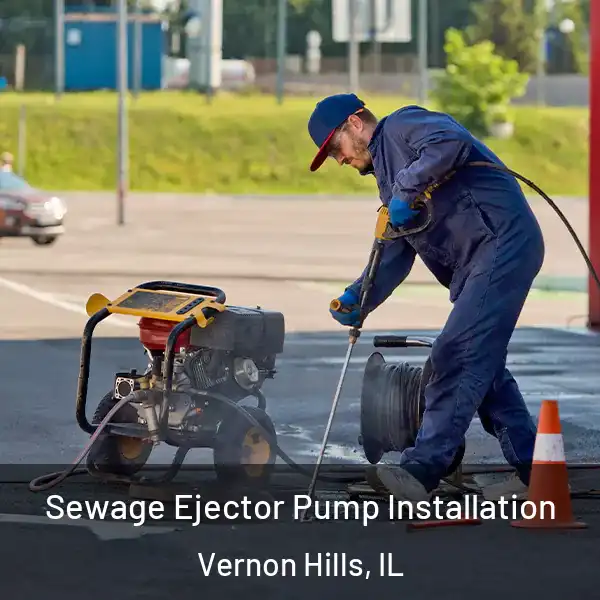 Sewage Ejector Pump Installation Vernon Hills, IL